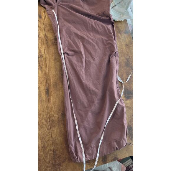 Aeropostale Womens Light Purple Parachute Drawl-string Wide Leg Pants - Picture 5 of 8